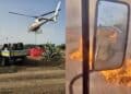 Capoterra assediata dalle fiamme: 48 ore di incendi hanno messo in pericolo case, persone e animali