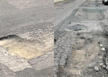Sinnai, buche e voragini nelle strade, protestano i residenti: “La situazione è disastrosa”