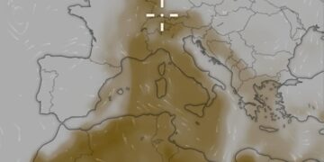 Cagliari, una cappa enorme di polvere copre il cielo: in arrivo 42 gradi