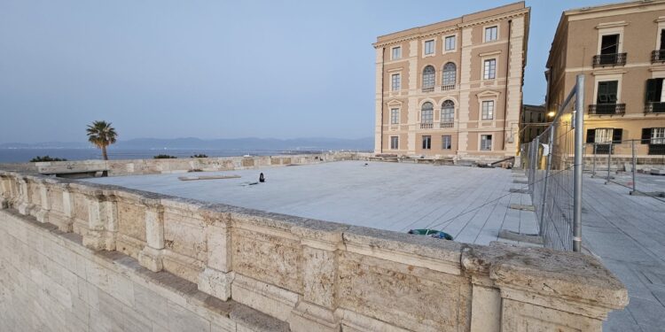 Cagliari, Bastione di Santa Caterina in dirittura d’arrivo: “Finalmente restituita una piazza storica alla città”