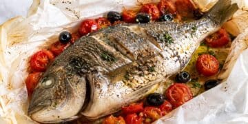 La cultura nel piatto, orata al cartoccio