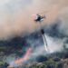 Muravera, il territorio divorato dalle fiamme, evacuate diverse abitazioni, la rabbia della sindaca Francesca Mattana