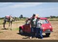 Una coppia friulana attraversa due continenti a bordo di una Citroen Dyane 6 del 1982