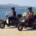 Carabinieri in vespa elettrica a Porto Cervo e Porto Rotondo