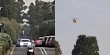 Incidente all’ingresso di Villa San Pietro, traffico bloccato e elisoccorso in azione (VIDEO)