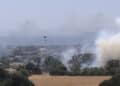 Quartu, vasto incendio a Is Meris: canadair in azione (VIDEO)