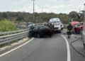 Scontro sulla 125, 3 feriti in codice rosso (VIDEO)