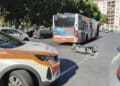 Cagliari, scooter si schianta contro un autobus CTM in piazza Giovanni, un ragazzo è grave
