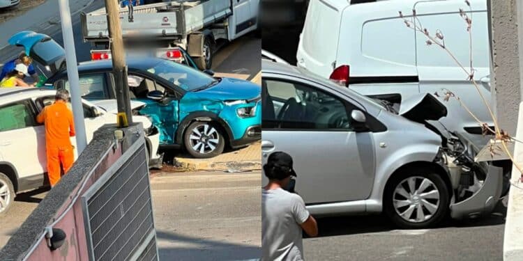 Assemini, ennesimo incidente stradale tra via Tevere e via Rio Sa Murta