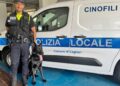 Cagliari, arriva la nuova unità cinofila della polizia locale: Victor al servizio della città