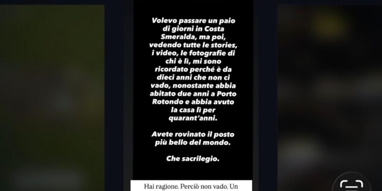 La rivolta degli artisti contro l’estate cafona degli pseudo vip in Sardegna: “Avete rovinato il posto più bello del mondo”