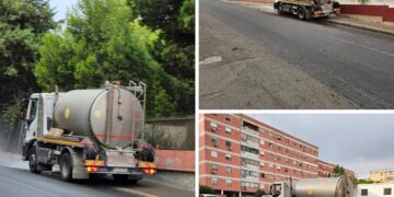 Cagliari, “Il lavaggio strade da 54 milioni all’anno è una beffa, inutile e distrugge i marciapiedi”