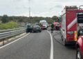 Scontro sulla 125, 3 feriti in codice rosso (VIDEO)