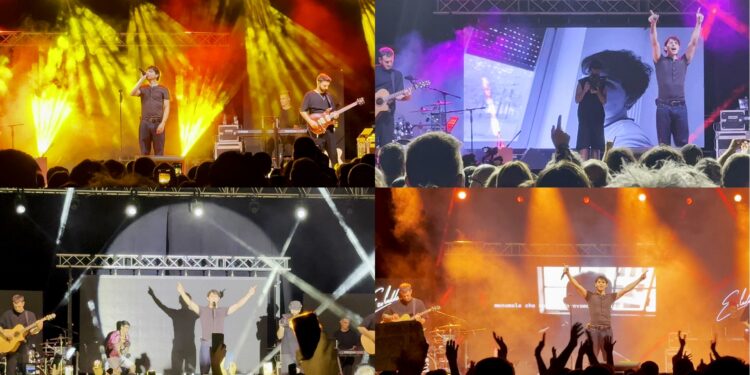 Ussana, grande successo per il concerto di Ero Caddeo -VIDEO