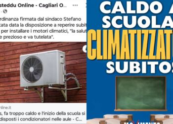 Caldo a scuola, tutti vogliono i condizionatori in aula come a Nuraminis: da Assemini a Sestu si moltiplicano le richieste