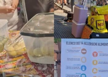 Alimenti conservati ed esposti in contenitori di plastica, a Quartu la sagra etnica tra caldo e polemiche