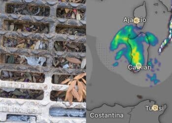 Caditoie intasate da foglie e detriti, a Cagliari e hinterland è allarme
