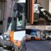 Cagliari, paura nel Corso Vittorio Emanuele fronte via Tigellio: bus contro scooter