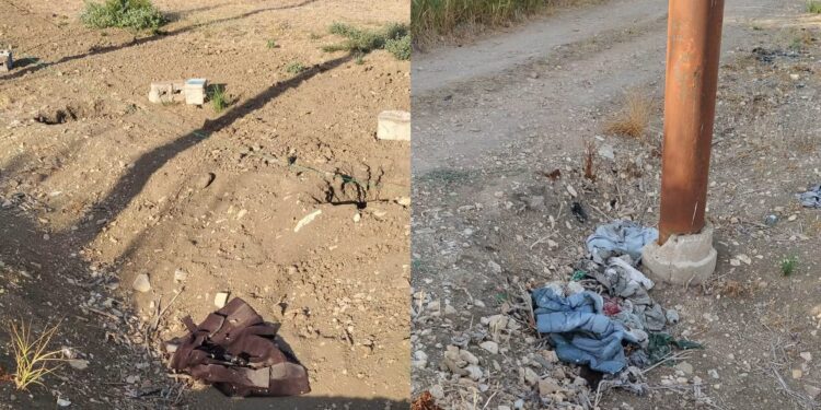 Medio Campidano, rifiuti gettati a bordo strada e nelle proprietà private