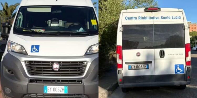Assemini: il bus per i disabili rubato e abbandonato a Selargius