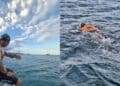 Da Villasimius al Poetto a nuoto in solitaria: straordinaria impresa per Matteo Picci