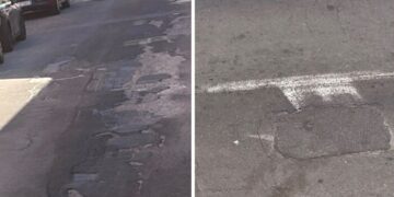 Cagliari, le montagne russe di via Is Mirrionis: piste ciclabili sì, ma l’asfalto resta un disastro