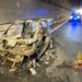 Quartu, auto in fiamme nella galleria “Murtineddu”: passeggeri illesi, statale 125 chiusa per ore