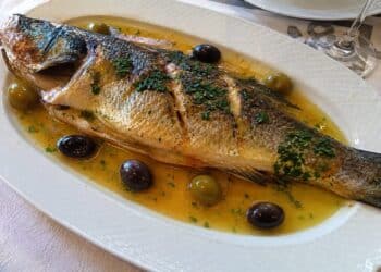La cultura nel piatto, spigola alla vernaccia
