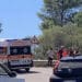 Torre delle Stelle, frontale moto contro auto: centauro in ospedale