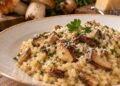 La cultura nel piatto, risotto ai funghi porcini