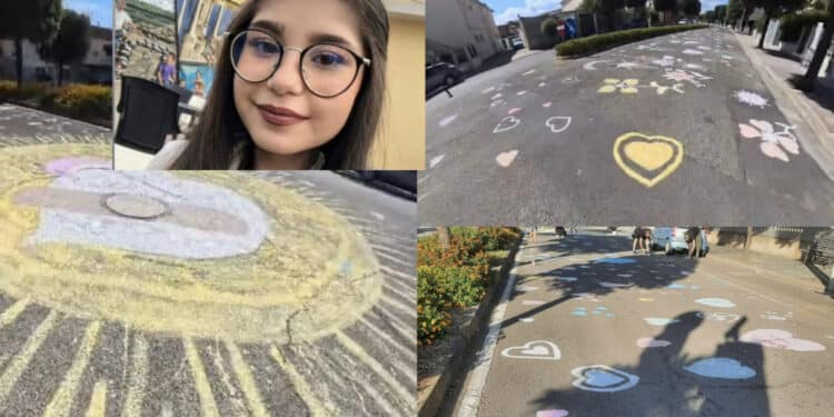 “Ciao Jennifer”: a Villaspeciosa l’arte di Luigi Serra trasforma una strada in un abbraccio collettivo