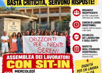 Villa Maria, pronta la protesta clamorosa: alcune lavoratrici si incateneranno ai cancelli