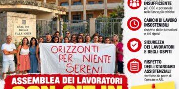 Villa Maria, pronta la protesta clamorosa: alcune lavoratrici si incateneranno ai cancelli