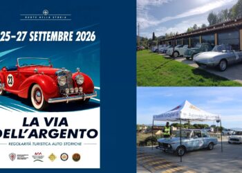 Cagliari: le auto storiche tornano protagoniste sulle strade della Sardegna con “Ruote nella Storia 2026 – La Via dell’Argento”