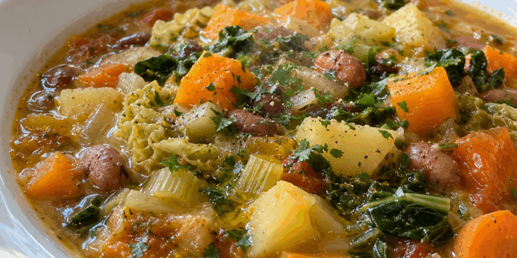 La cultura nel piatto: il grande minestrone d’autunno con patate e verdure