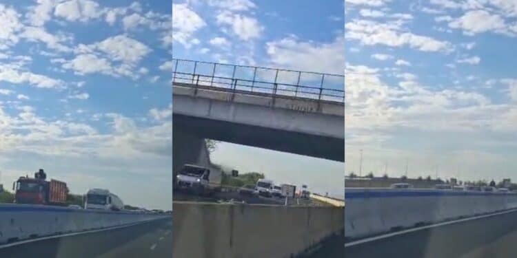 Lavori sulla ss195var ed è subito il caos: fila chilometrica verso Cagliari, tutti in coda compresi i bus dell’Arst
