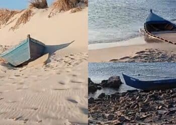 Sbarchi dei migranti senza sosta e in spiaggia un cimitero di barchini: tra Teulada e Porto Pino decine di imbarcazioni incastrate