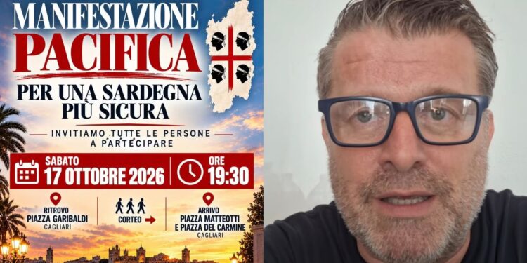 Cagliari: tutti in piazza per dire no a scippi, rapine e violenza