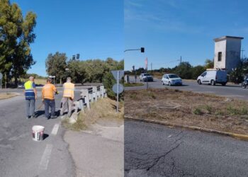 Selargius, al via i lavori per la realizzazione della rotatoria lungo la ss 387: una targa per le vittime