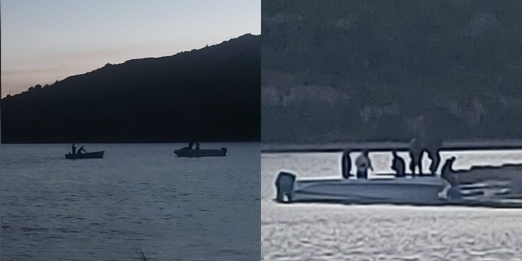 Teulada, barchino si incaglia nelle posidonie: 13 clandestini salvati dai pescatori