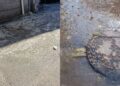 Assemini, liquami fognari in via Marconi e via Sassari