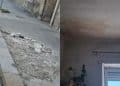 Cagliari, in via Flavio Gioia si cammina in strada: il marciapiede dissestato mette in pericolo i pedoni