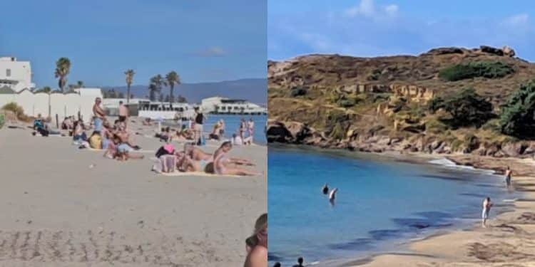 Da Cagliari a Portoscuso tuffi e tintarella per gli irriducibili: spiagge affollate anche in autunno