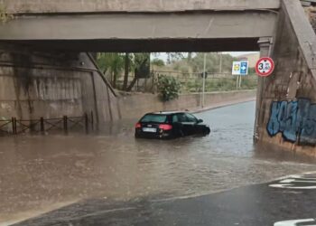 Forti temporali in Sardegna, 150 mm caduti nel Golfo di Orosei: strade allagate a Domusnovas e Oristano
