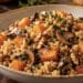 La cultura nel piatto, bulgur d’autunno con zucca, funghi e noci