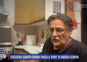 Garlasco, il padre di Andrea Sempio in tv: “Mio figlio non c’entra niente”