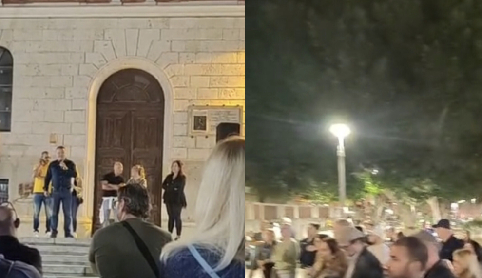 Cagliari, centinaia di persone per dire no alla violenza, Fabio Macciò: "Mia figlia molestata sul bus da tre uomini” (VIDEO)