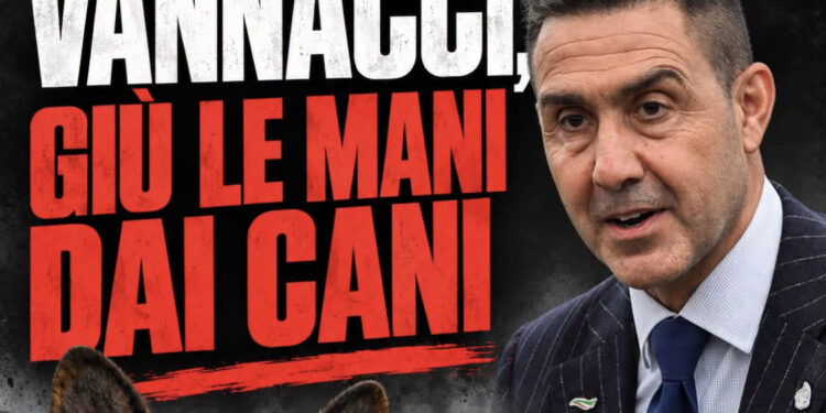 Vannacci propone i cani per fronteggiare i violenti, Rizzi: “Una vergogna, non sono armi”
