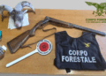 Controlli antibracconaggio a Gairo e Tertenia: accertata attività venatoria illecita in orario notturno, sequestrato un fucile