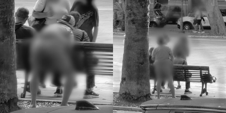 Cagliari, spogliarelli in piazza del Carmine di fronte ai passanti increduli: il degrado continua